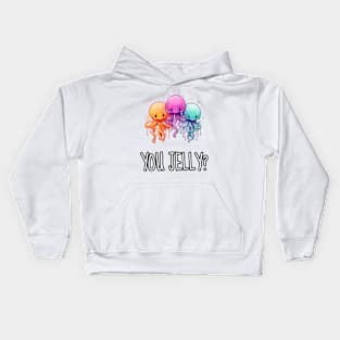 You Jelly Cute Jellyfish Kids Hoodie